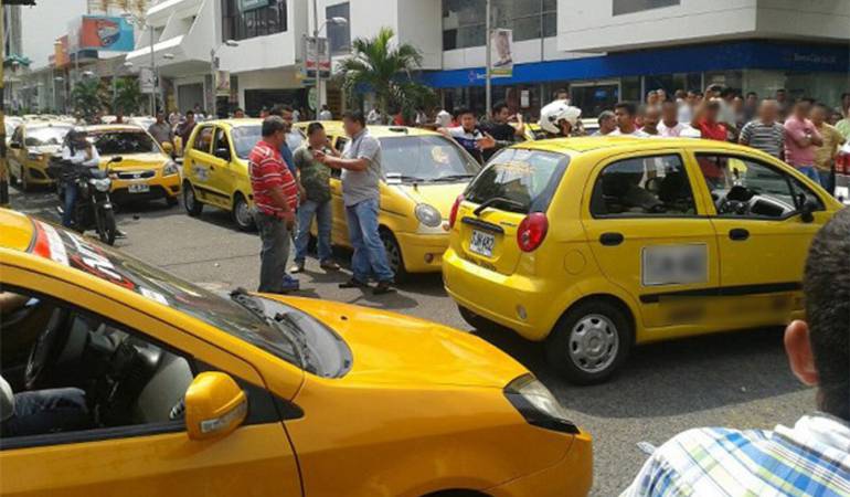 Taxista en Cúcuta. 