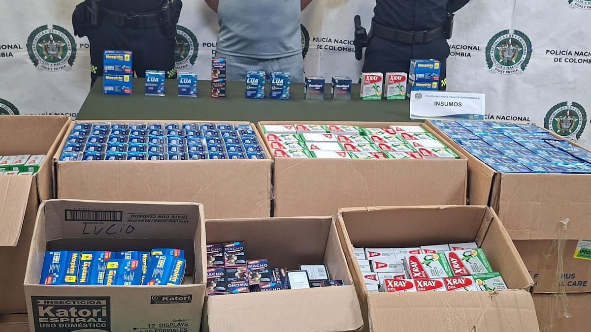 Incautan 1.700 cajas de medicamentos adulterados que iban a ser distribuidos en eventos del Carnaval