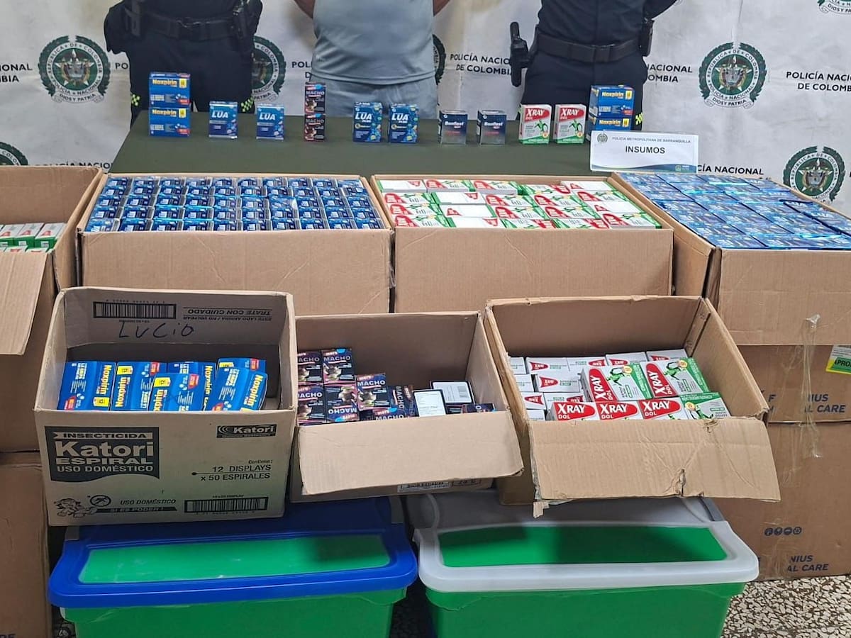 Incautan 1.700 cajas de medicamentos adulterados que iban a ser distribuidos en eventos del Carnaval