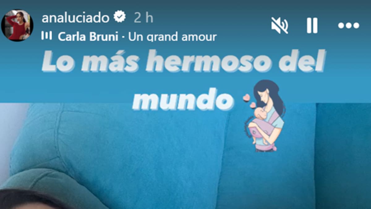 La actriz Ana Lucia Domínguez, de 40 años se estrena como Mamá