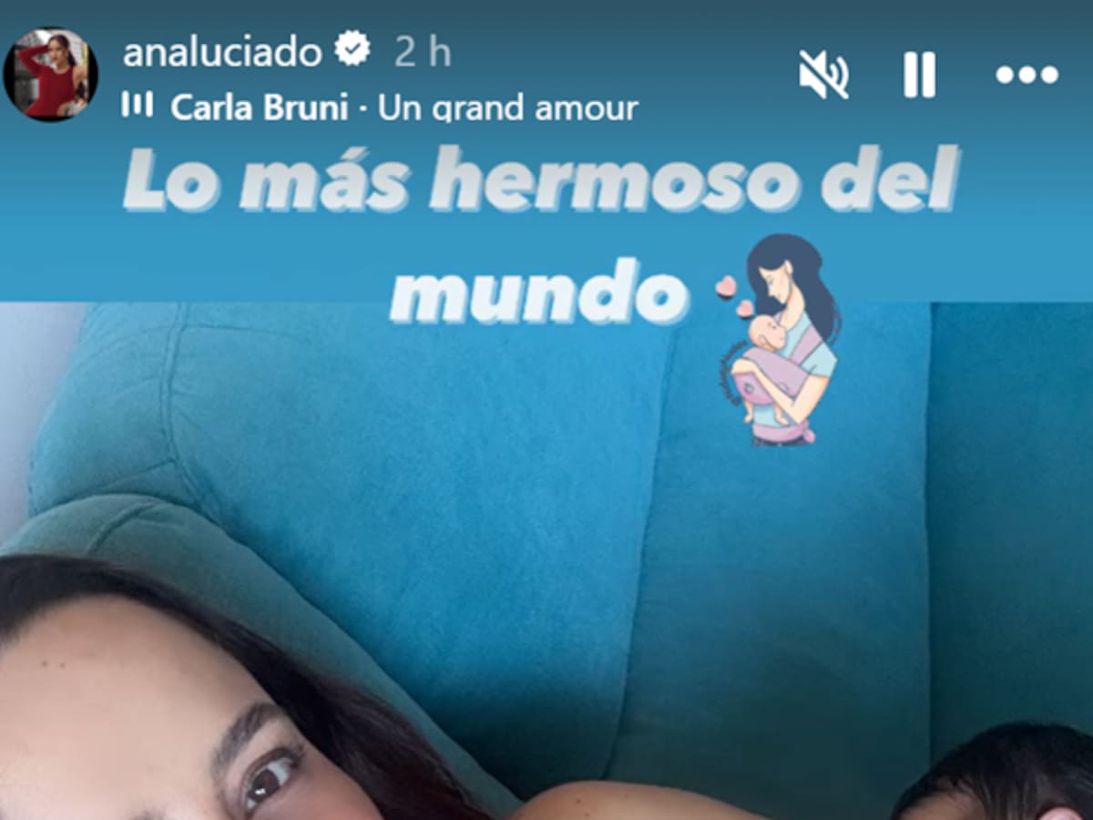 La actriz Ana Lucia Domínguez, de 40 años se estrena como Mamá
