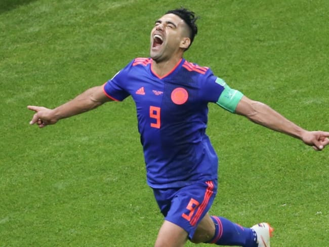 Falcao marcó el segundo gol de Colombia ante Polonia