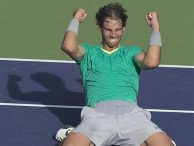 Rafael Nadal consiguió su tercera corona en Indian Wells