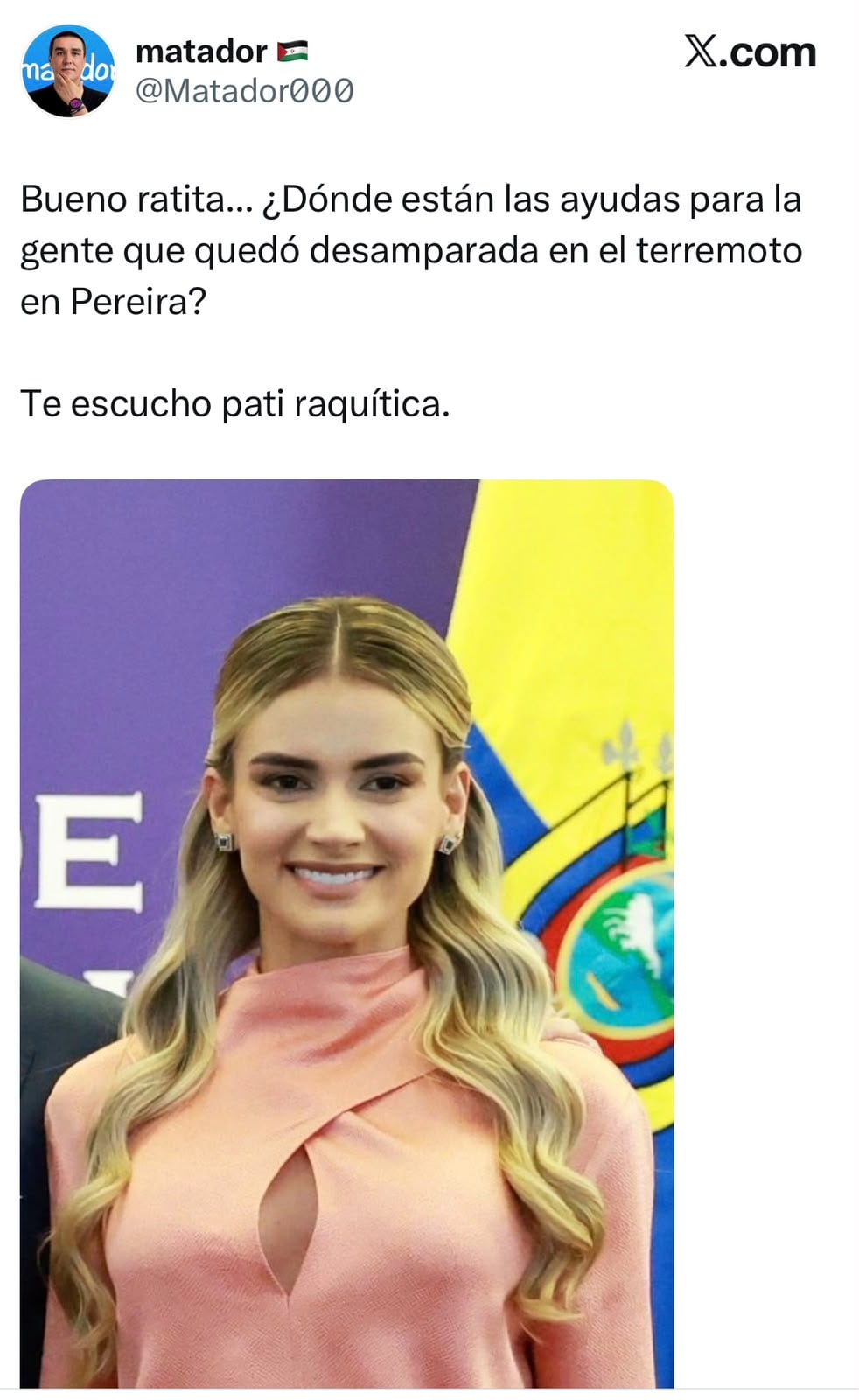Trino del caricaturista 'Matador'