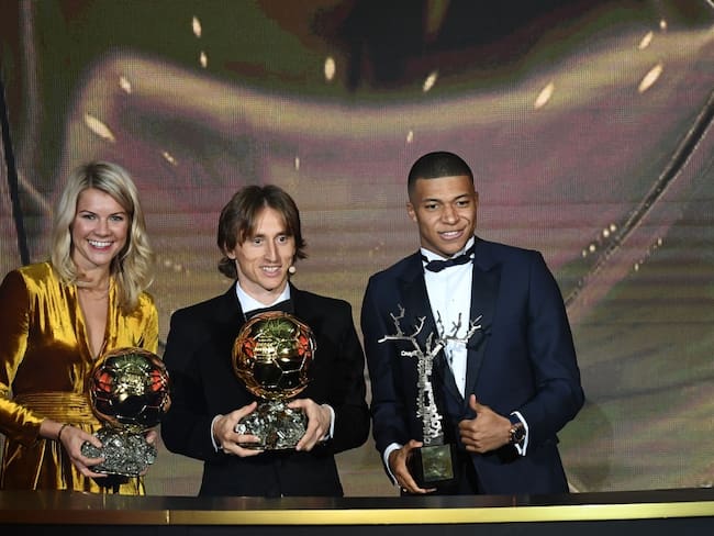 Modric, Mbappé y Hegerberg, los mejores en el Balón de Oro