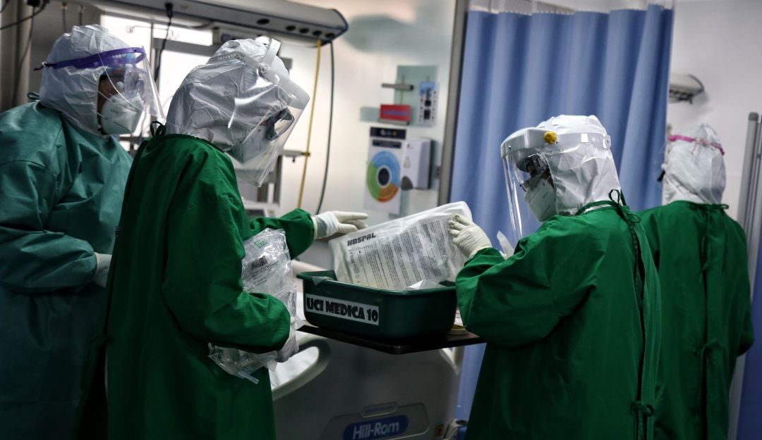 Camas UCI en Bogotá 