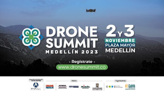El mayor evento sobre la tecnología dron y sus usos se toma Medellín