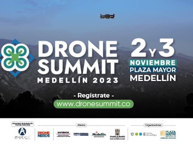 El mayor evento sobre la tecnología dron y sus usos se toma Medellín
