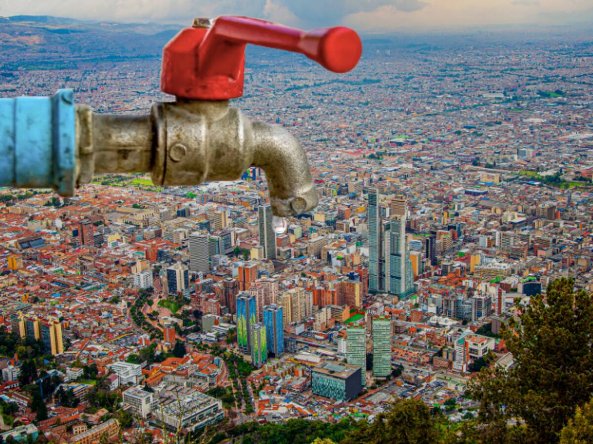 Cortes de agua en Bogotá y Soacha del 11 al 15 de agosto: más de 20 barrios sin suministro