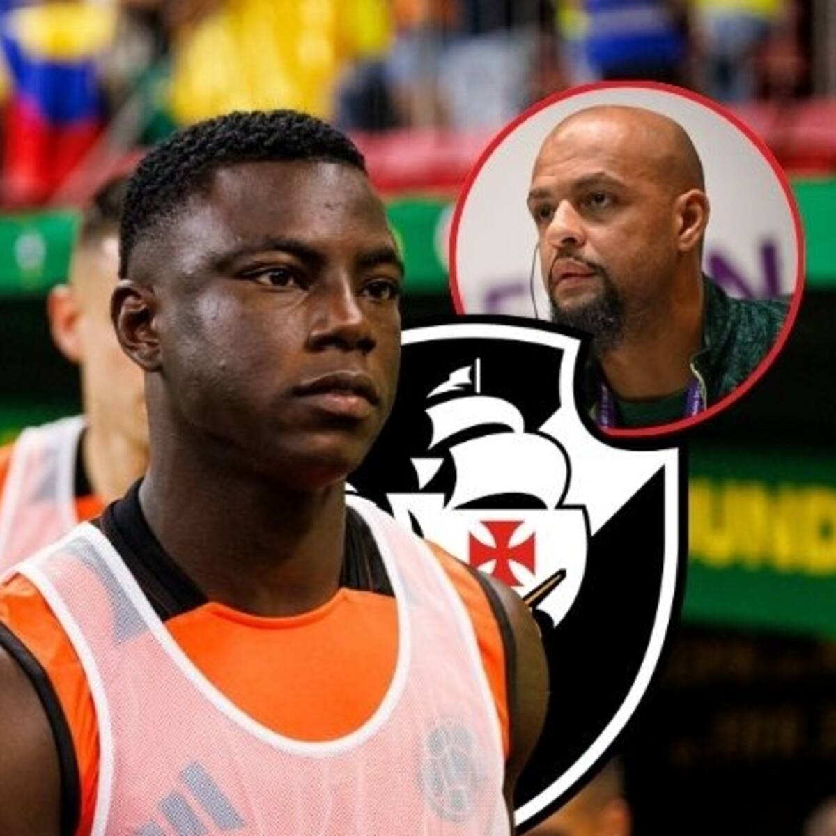 Felipe Melo elogió la llegada de Marino Hinestroza a Vasco da Gama: “Un fichaje espectacular”