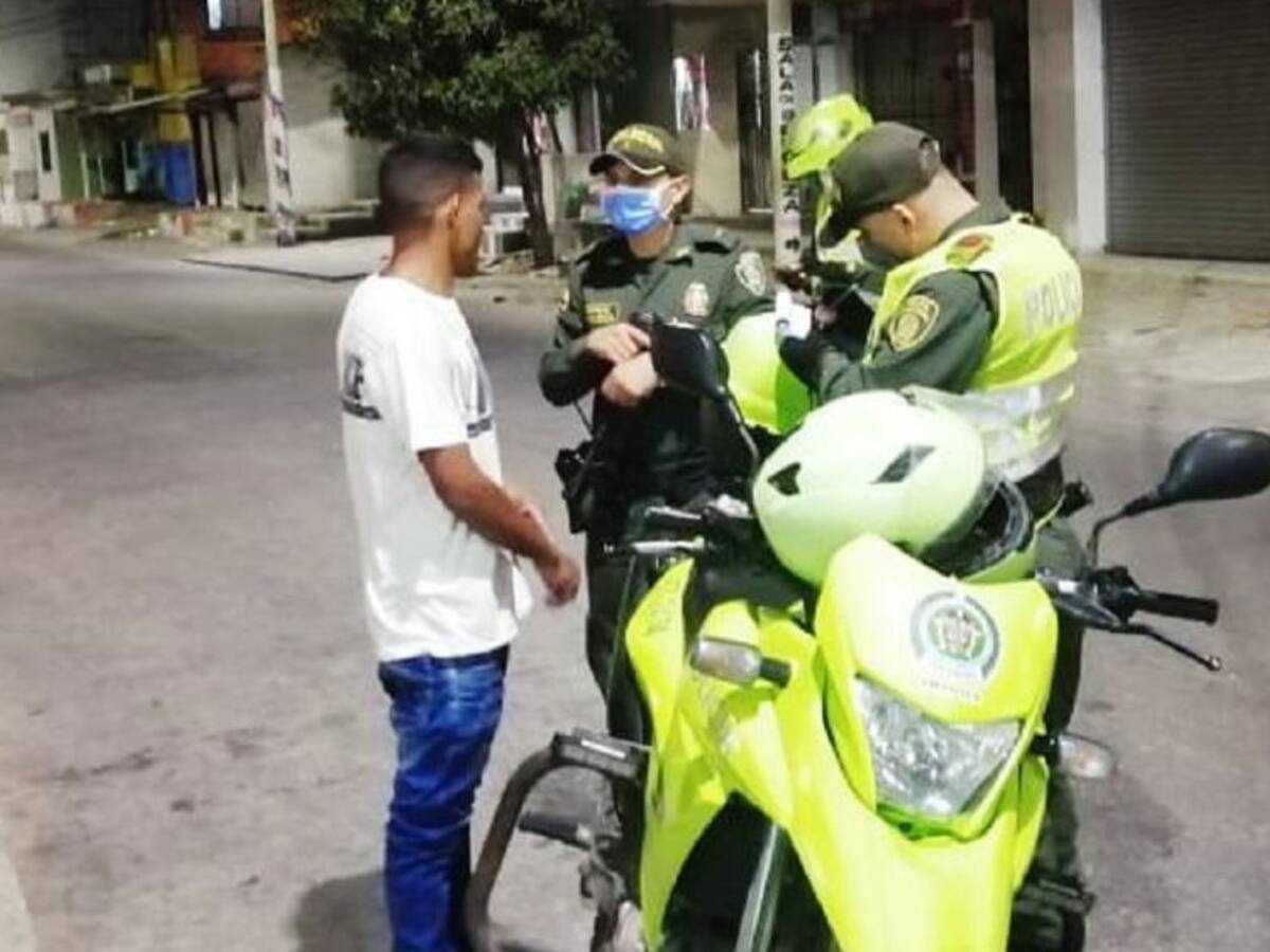 Van 413 comparendos por incumplir la cuarentena en Barranquilla