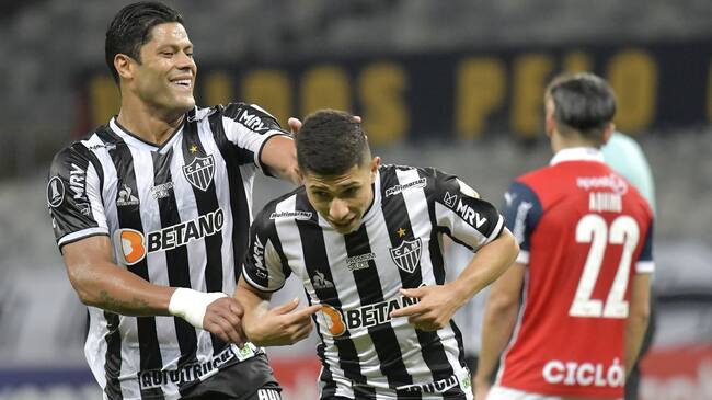 Mineiro goleó a Cerro Porteño y lidera el grupo de América en Libertadores