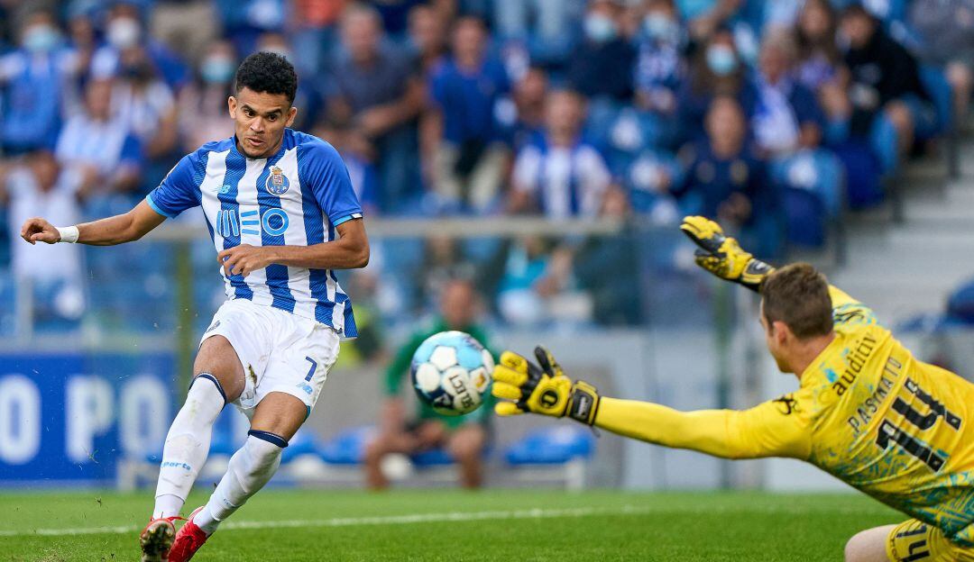 Luis Díaz con el Porto en 2021