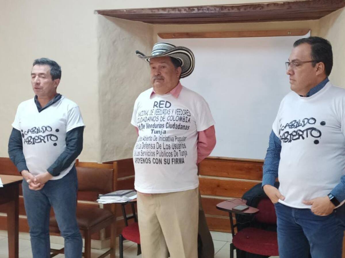 En Tunja se visualiza constituir un cabildo abierto