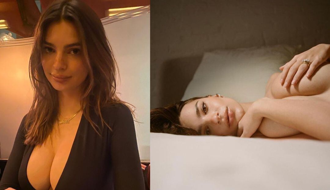 Emily Ratajkowski, la reconocida modelo estadounidense.