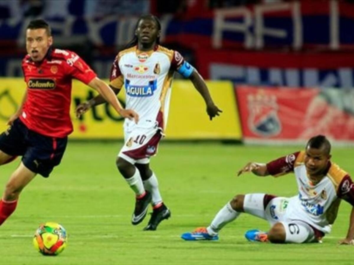 El finalista Medellín recibe con su principal equipo al Deportes Tolima