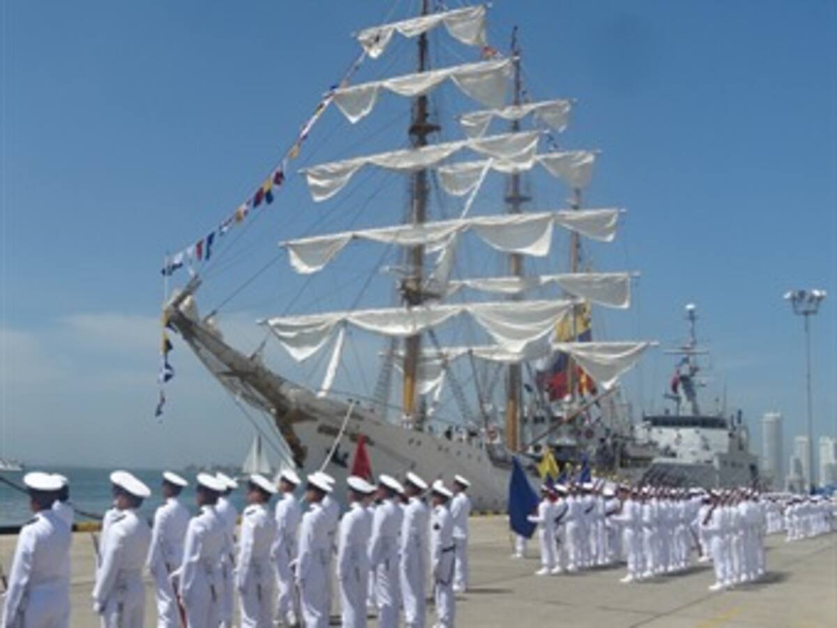 Buque ARC Gloria zarpó de Cartagena y llegará a 12 puertos del mundo