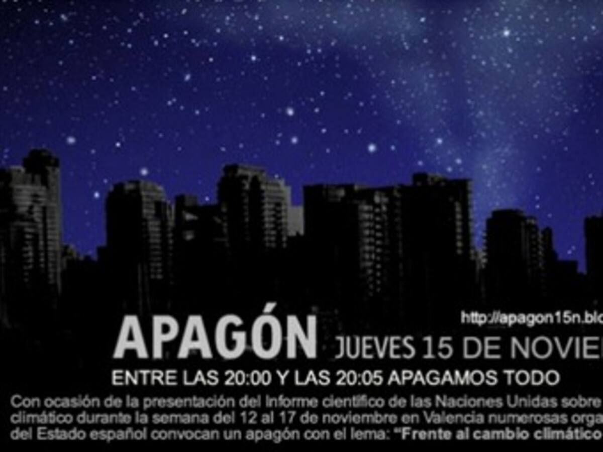 Más de mil ciudades apagarán sus luces el 28 de marzo en defensa de planeta