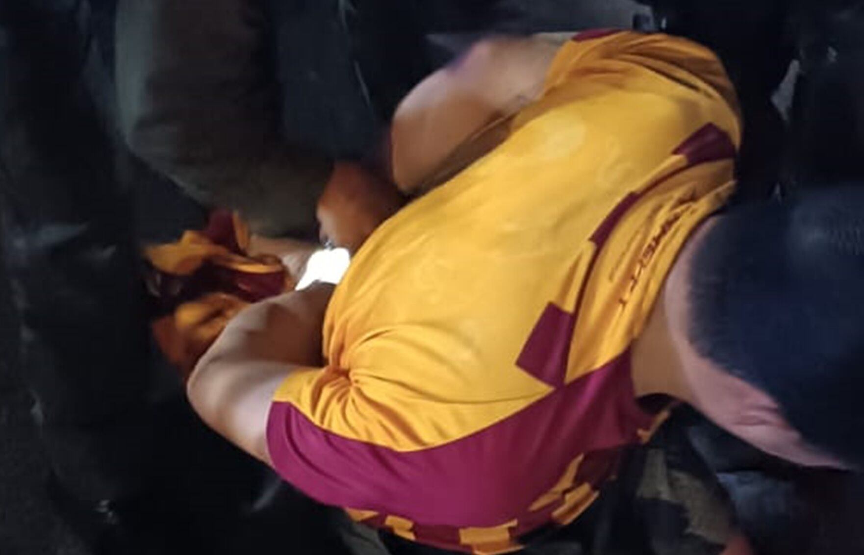 Hincha del Deportes Tolima detenido