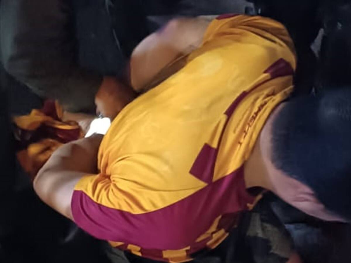 Capturan al responsable de atacar un bus de hinchas del Santa Fe