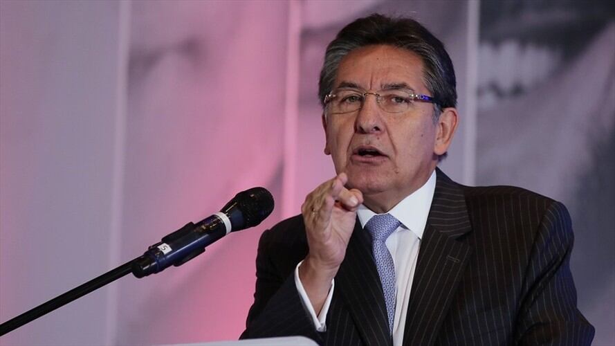 Todavía no hay pruebas que indiquen que el caso de Jesús Santrich pueda traer un riesgo para Néstor Humberto Martínez. Foto: Colprensa