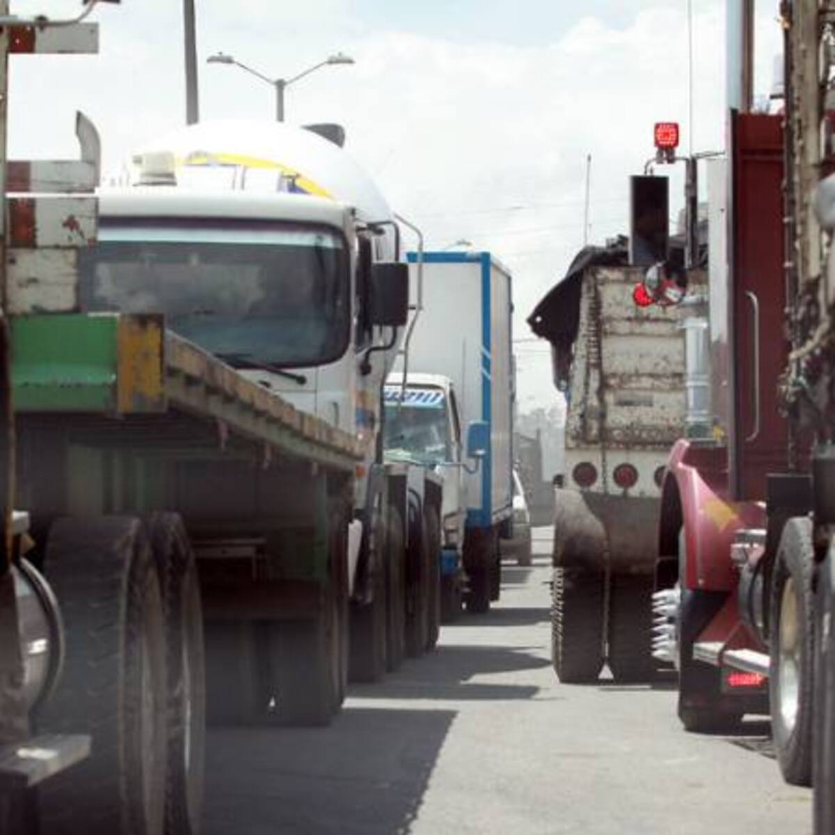 Paro camionero deja 15 mil millones de pesos en pérdidas en Boyacá