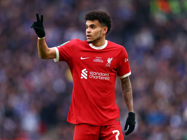 Luis Díaz / Liverpool (Photo by Marc Atkins/Getty Images)