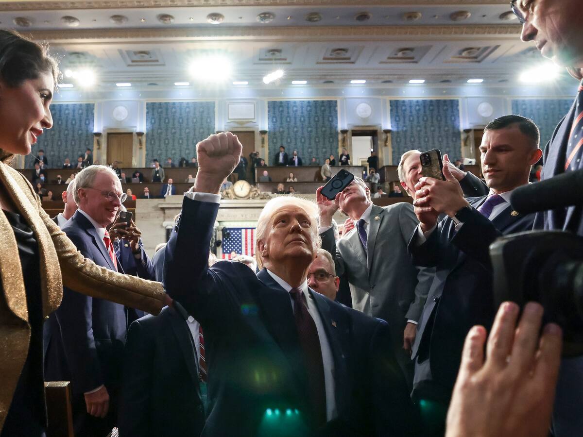 Trump defiende aranceles, reitera amenazas y anuncia metas de gobierno