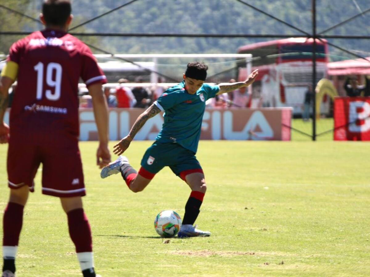 Santa Fe cae en partido amistoso ante Carabobo de Venezuela