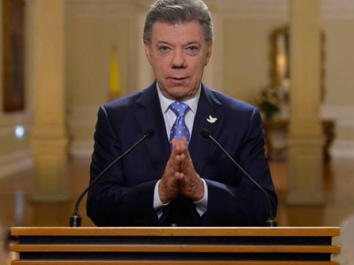 Santos destaca la labor del Esmad durante las protestas de la Minga Indígena