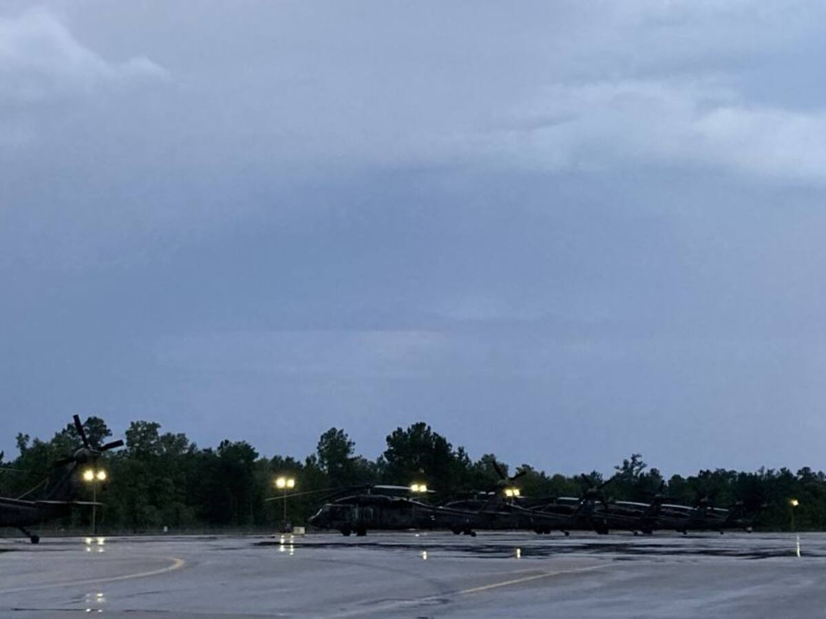 Tormenta Tropical derriba parte del muro entre México y EE.UU.