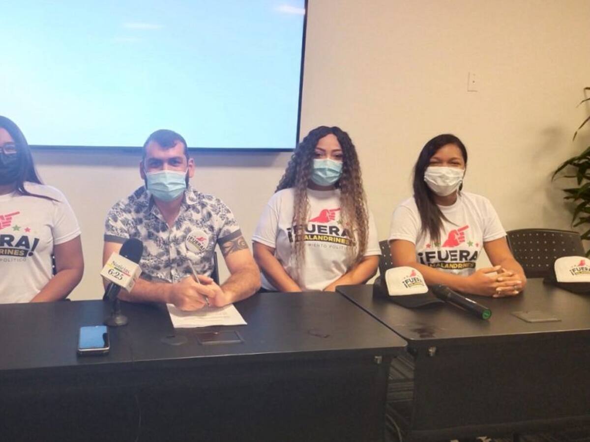 Hijo del alcalde William Dau presentó movimiento ‘Fuera Malandrines’