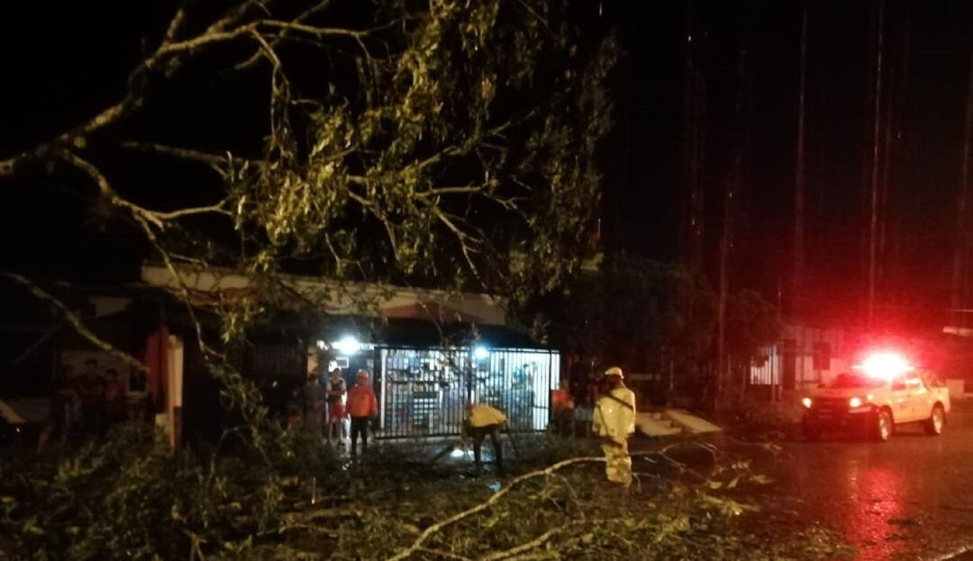 Fuertes lluvias municipio de Chaparral - Tolima