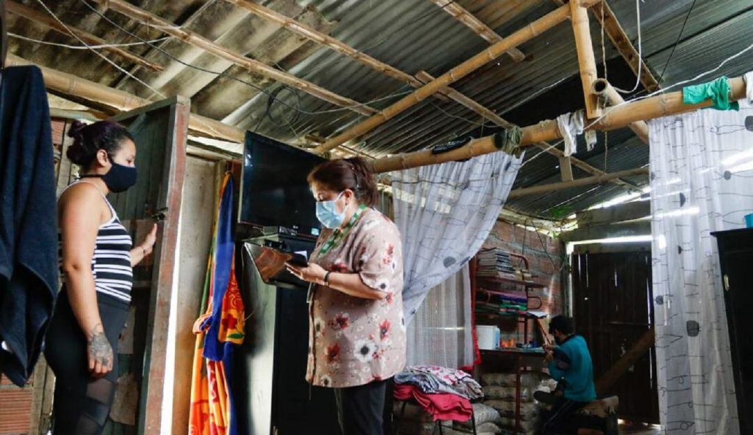 Visitas para mejoramiento de vivienda