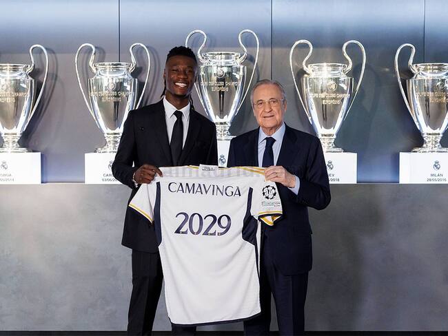 Camavinga con el Real Madrid | Foto: Helios de la Rubia (Real Madrid)