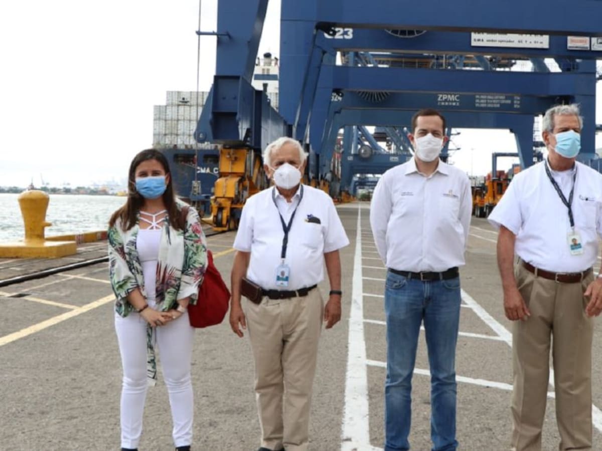 Superintendente de Industria visitó terminales del Puerto de Cartagena