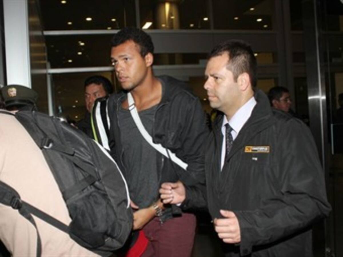 Tsonga, el primero de los grandes en llegar a Bogotá