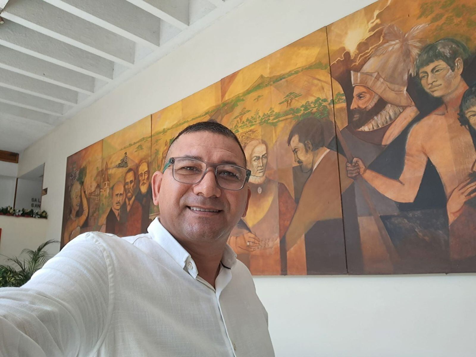 Olguín Mayorga, líder de las víctimas. / Foto: Cortesía.