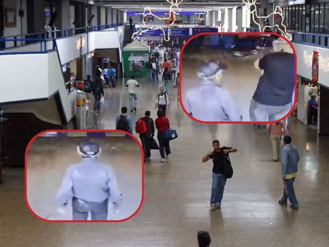 Adulto Mayor atacó con un cuchillo a varias personas en la Terminal de Transportes del Salitre.