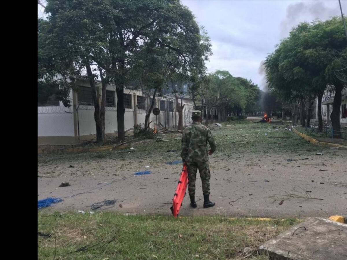 11 militares heridos dejó carro bomba en Cúcuta