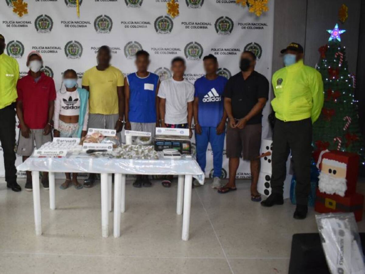 Cayeron ‘Los Puntilleros’ del barrio Olaya Herrera en Cartagena