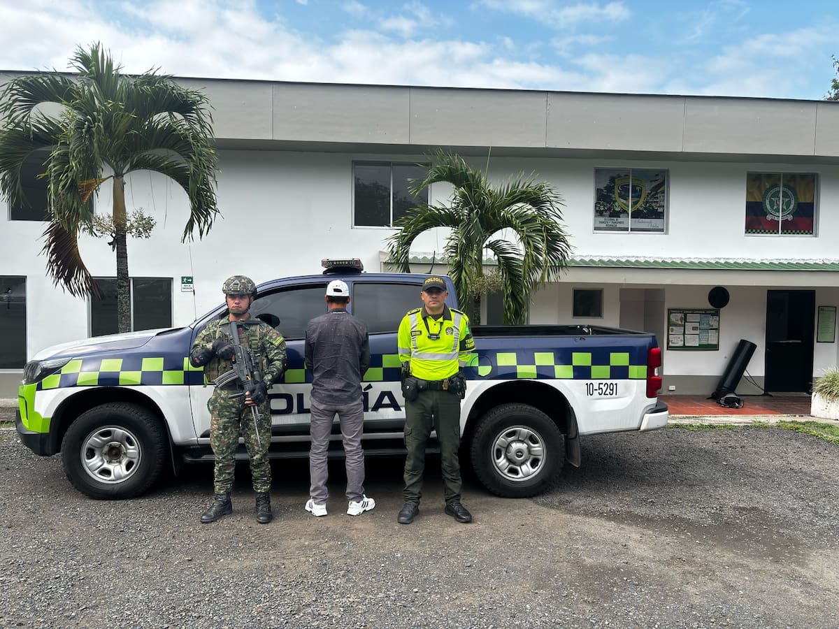 Capturan a ‘Galleta’ presunto responsable de varios hurtos en los ejes viales de Risaralda