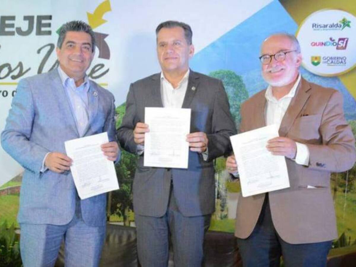 En Armenia firma acta de RAP, eje cafetero Caldas, Risaralda y Quindío