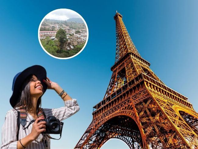 Pueblo en Cundinamarca que tiene la Torre Eiffel Foto: Getty Images
