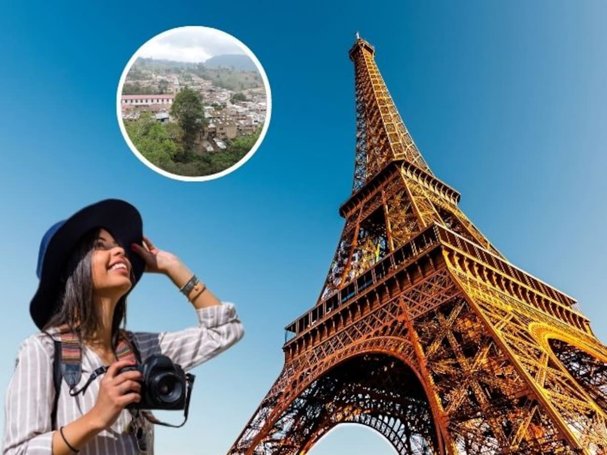 Este es el único pueblo en Cundinamarca que tiene la ‘Torre Eiffel’: queda a dos horas de Bogotá