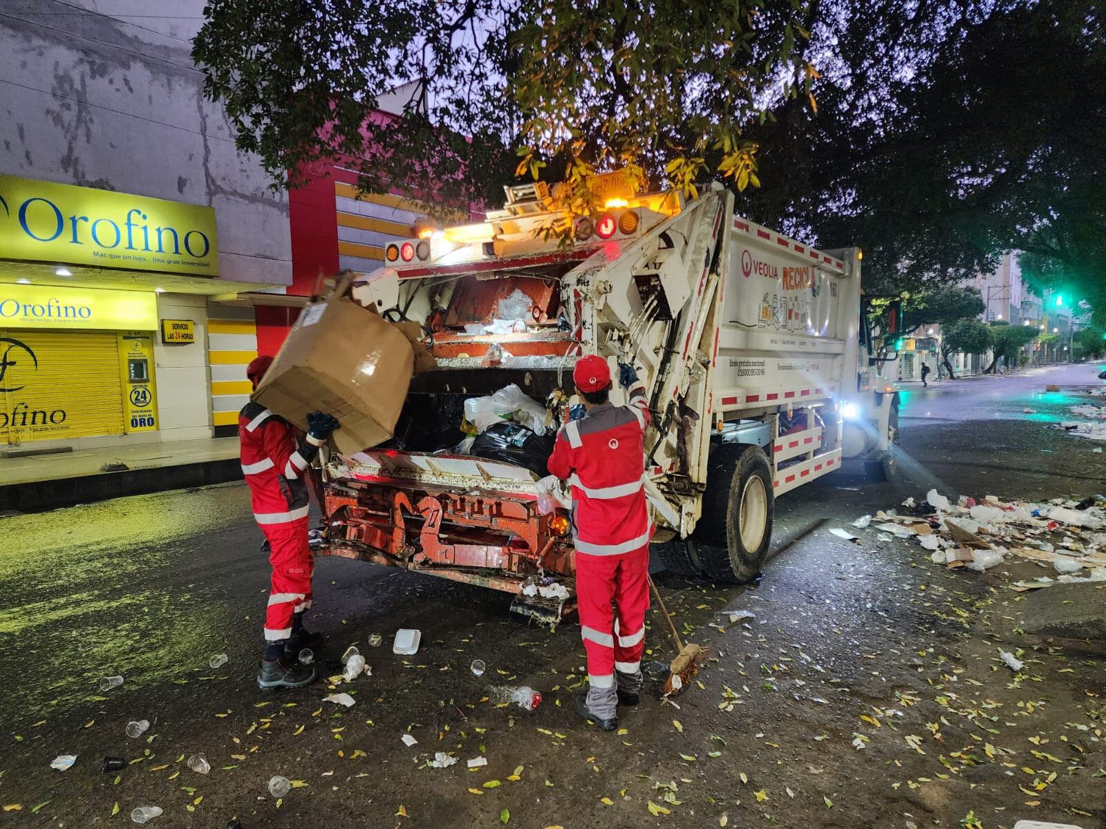 Recolección de basuras y aseo en Cúcuta. Foto Veolia