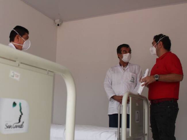 San Camilo tiene su propio pabellón para atender pacientes con COVID-19