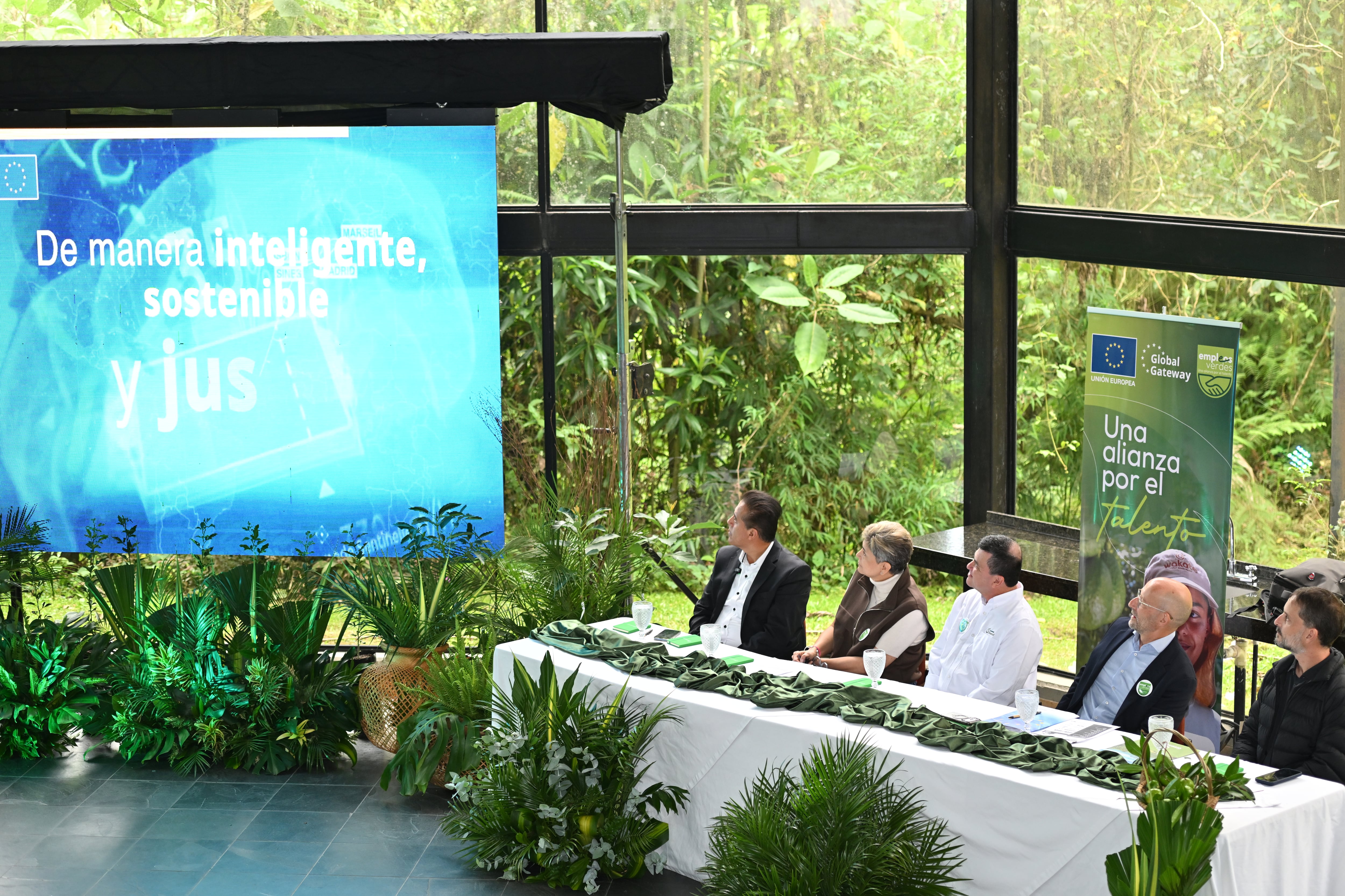 Lanzamiento oficial de la Alianza Empleos Verdes en el Recinto del pensamiento en Manizales. Foto: Grupo GreenLand.