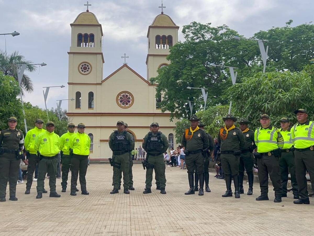 Activo dispositivo de seguridad para el Día Internacional de los Trabajadores en Bolívar