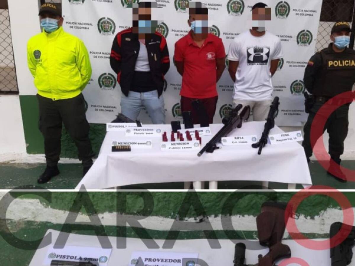 Golpe al ELN en Nariño: Tres capturados, drogas y armamento incautados